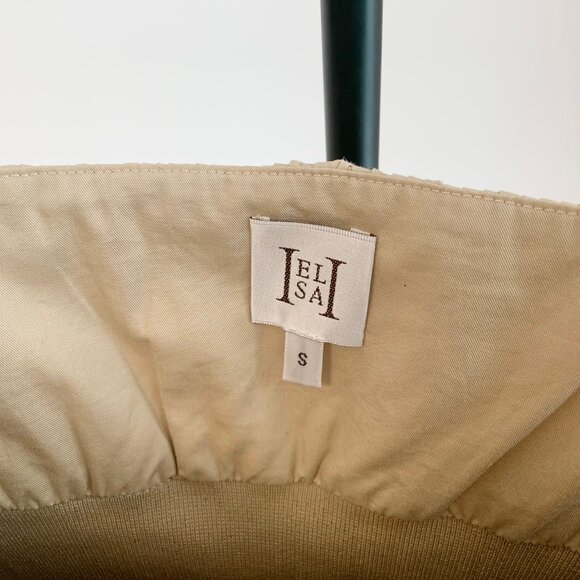 NWOT !Helsa Rib Mix Puffy Mini Dress - Picture 9 of 10